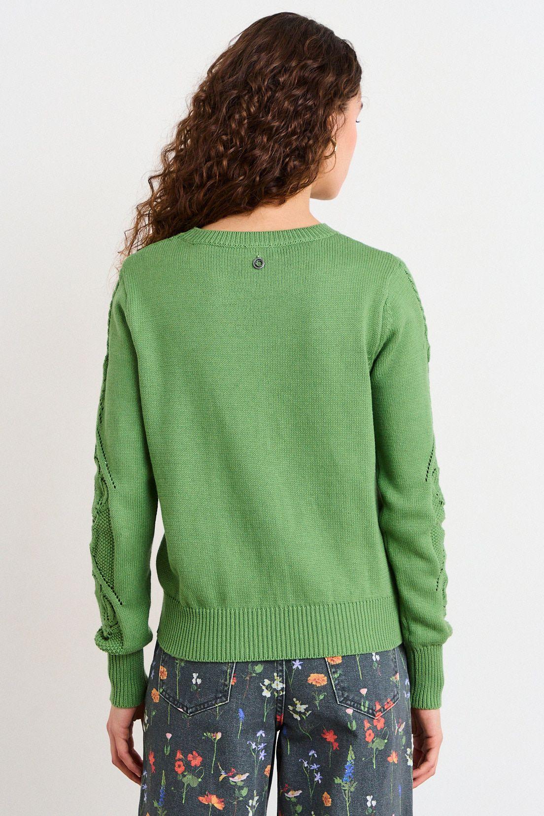 Sweater Liso Verde iO 18120226002137-2