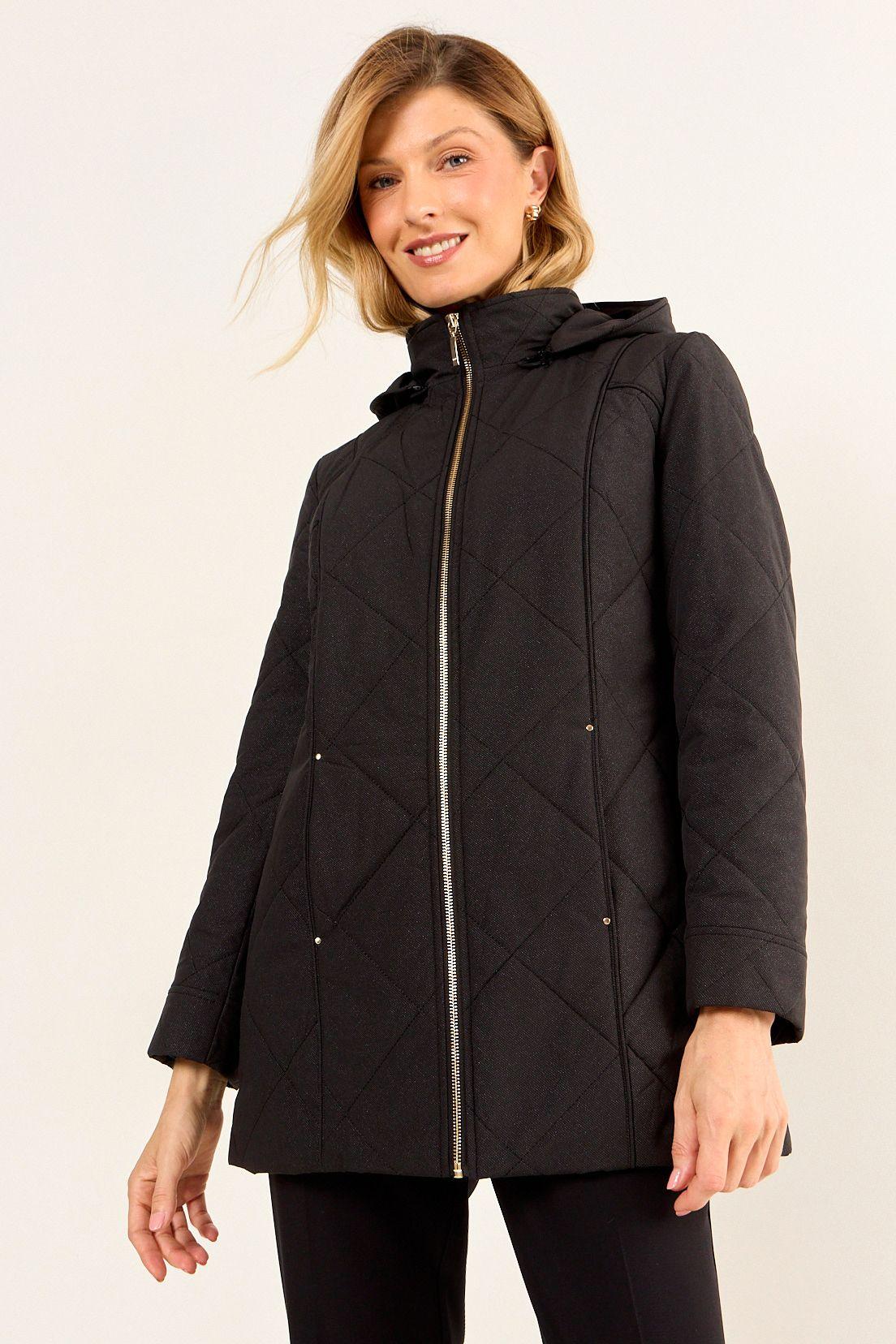 Parka Lisa Negro Ma Griffe 17602126005102-0