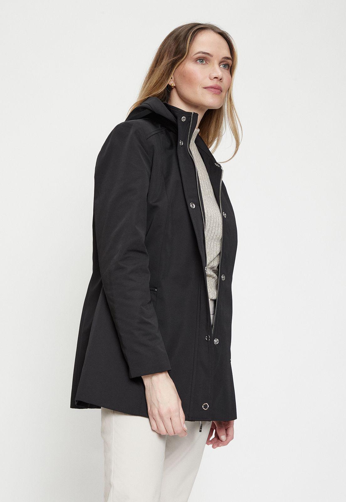 Trench Liso Negro Ma Griffe 17402224003102-3