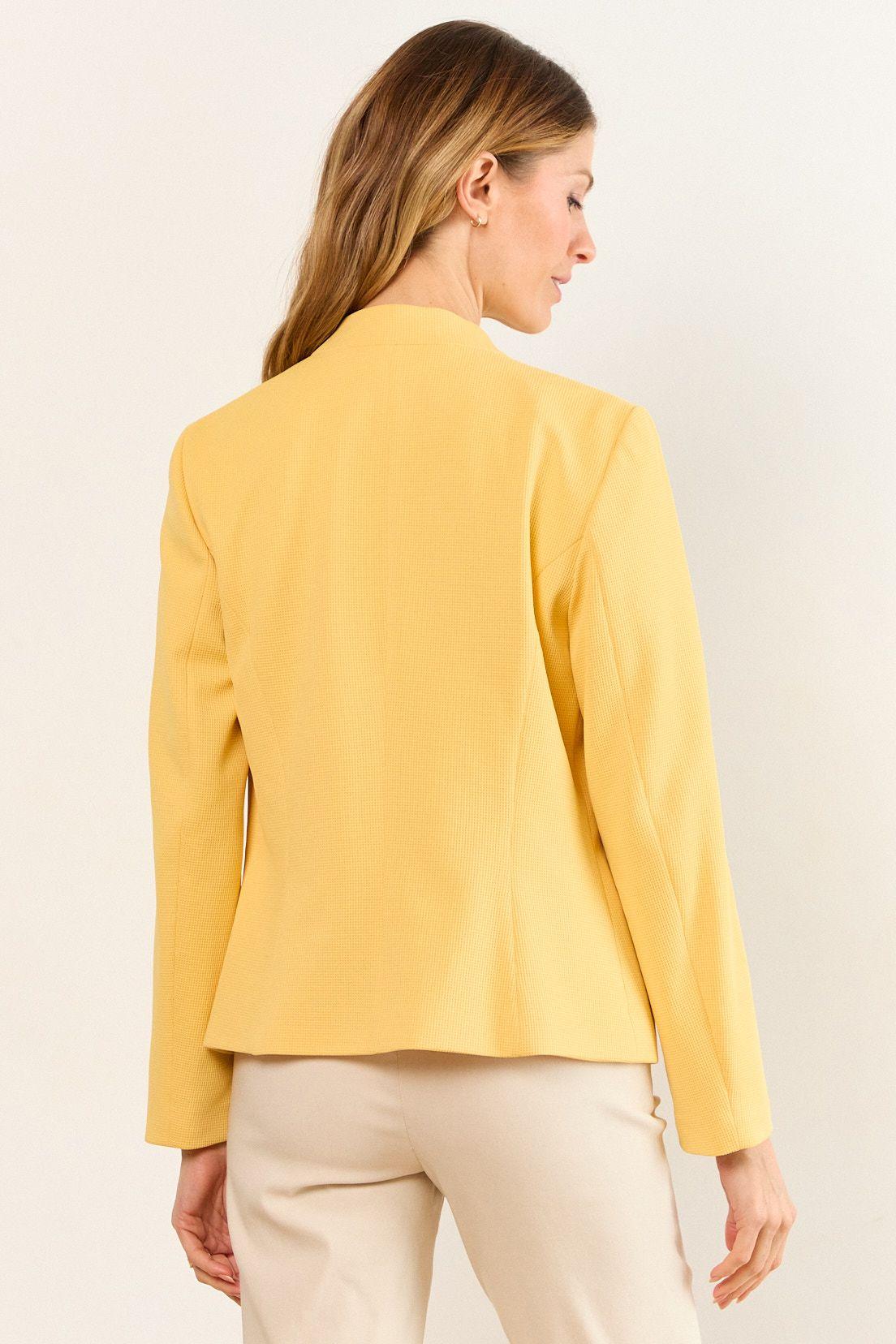 Blazer Sin Solapa Amarillo Ma Griffe 16002226053108-2