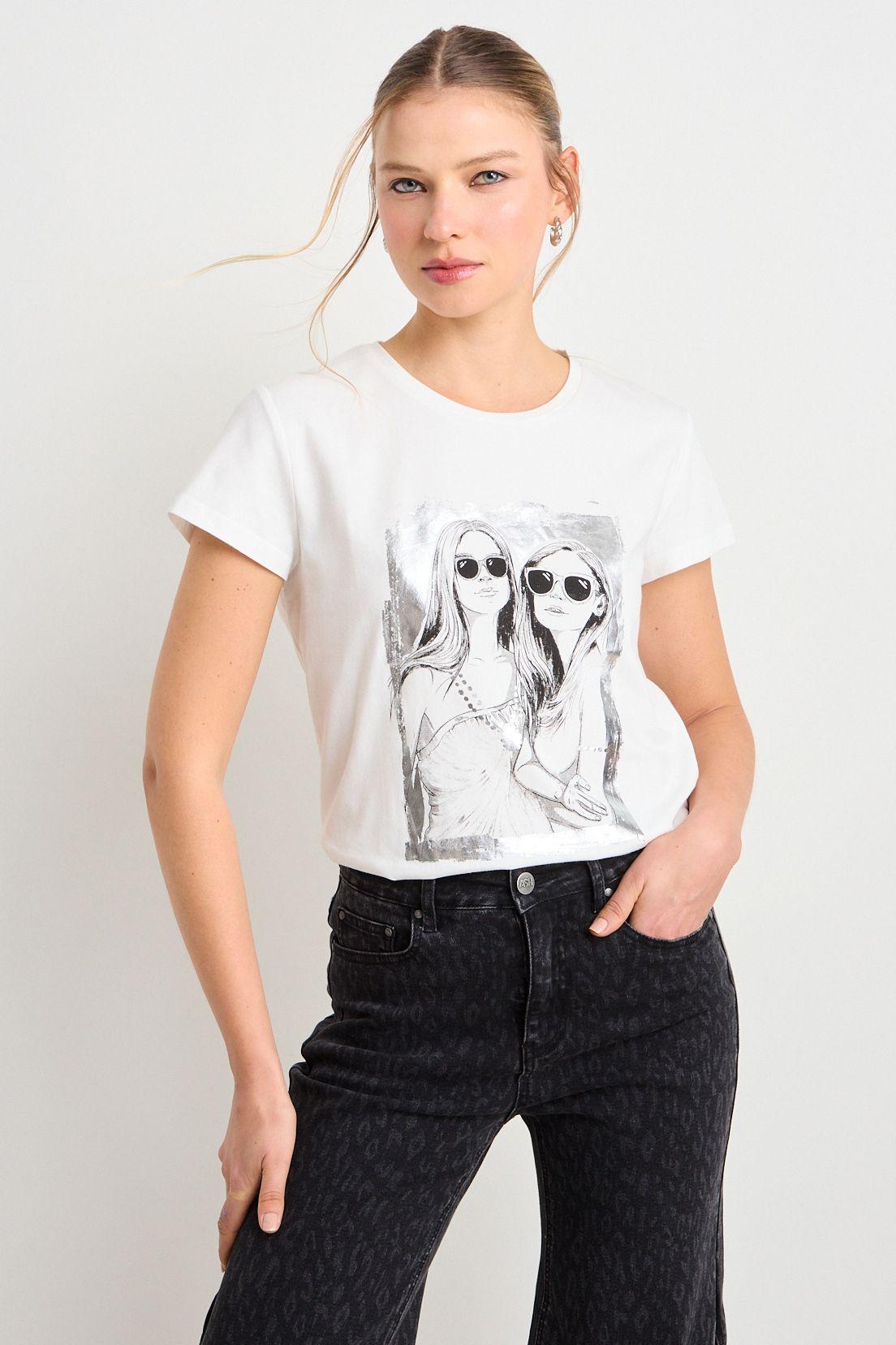 Polera Manga Corta Crudo Ash 14604225700105-1