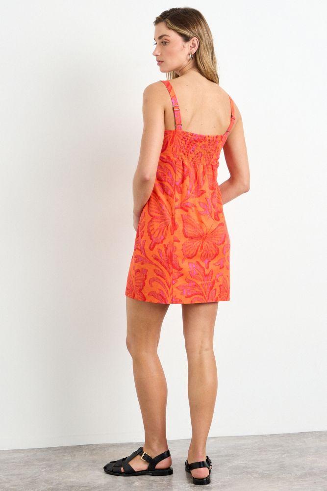 Vestido Fantasia Naranjo iO 13120225054114-2