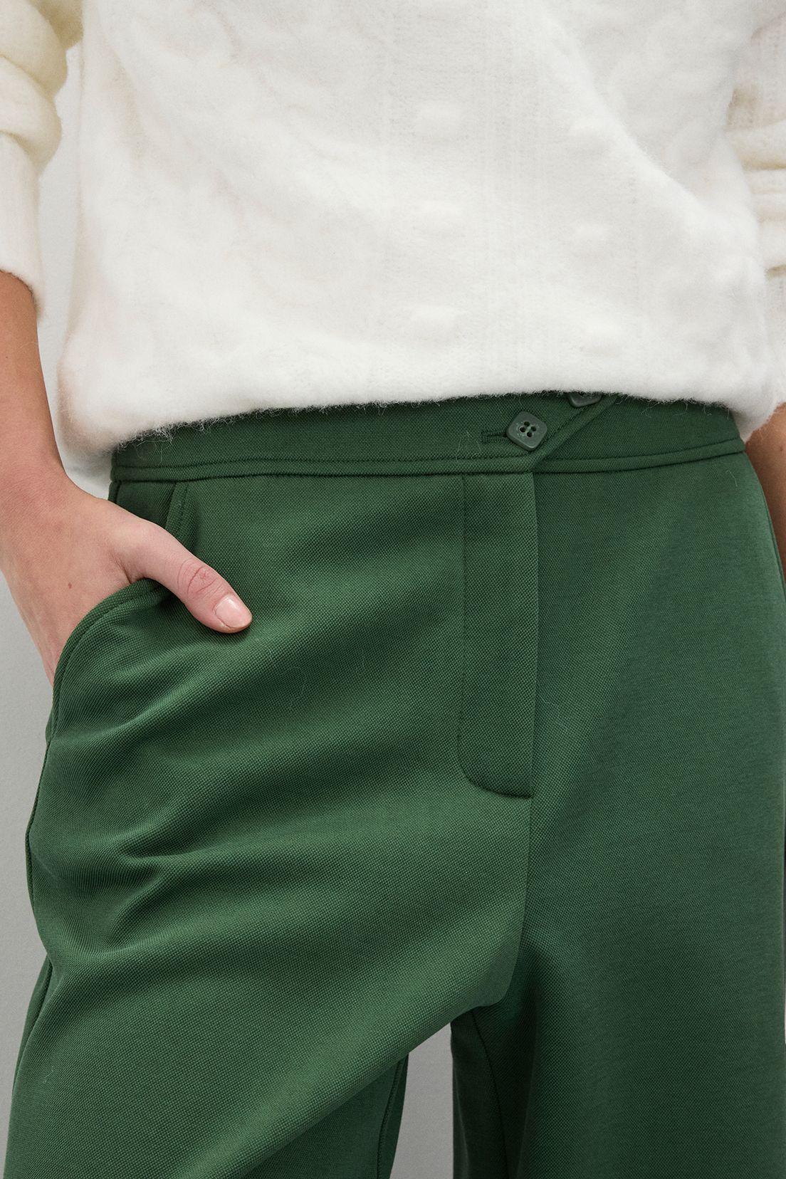 Pantalon Liso Verde Oliva 11004125008107-2