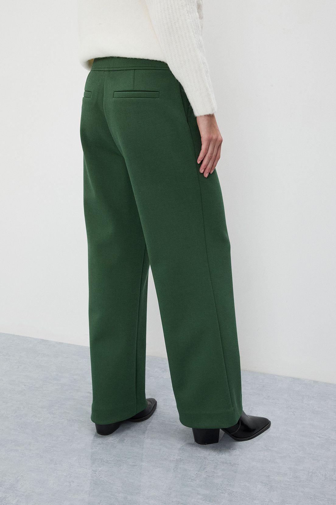 Pantalon Liso Verde Oliva 11004125008107-1