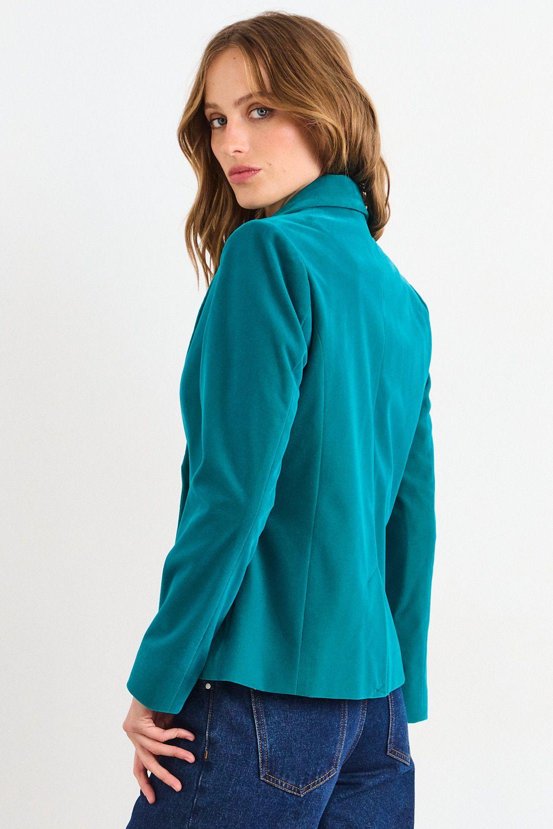 Blazer Liso Celeste iO 16020126015127-2