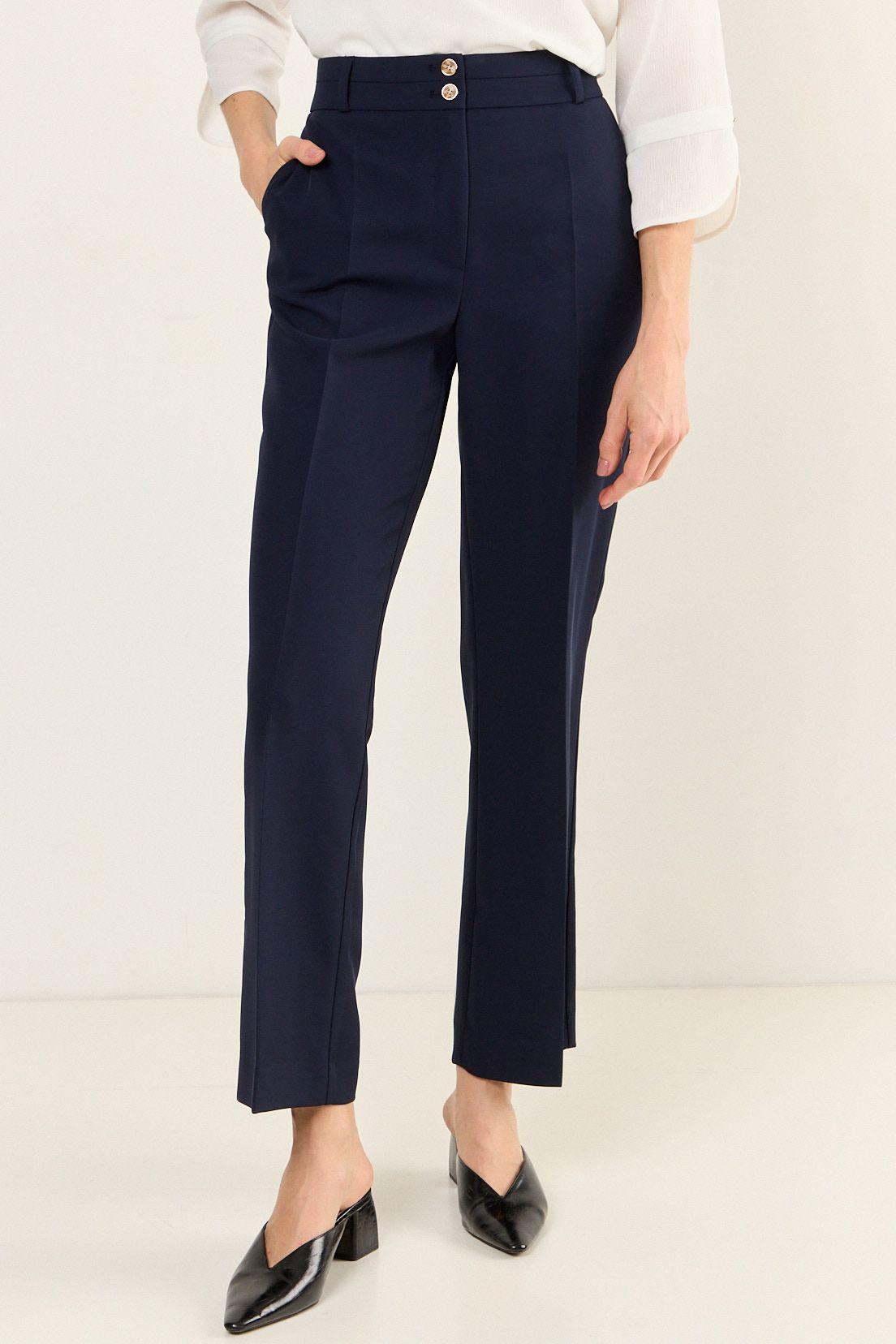 Pantalon Recto Formal Azul Ma Griffe 11002126001104-2