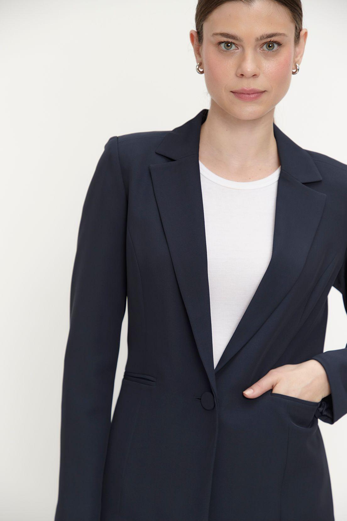 Blazer Liso Azul Ash 16007224058104-2