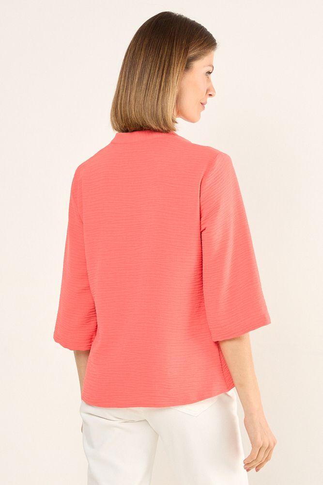 Blusa Cuello Mao Coral Ma Griffe 14002225011133-2