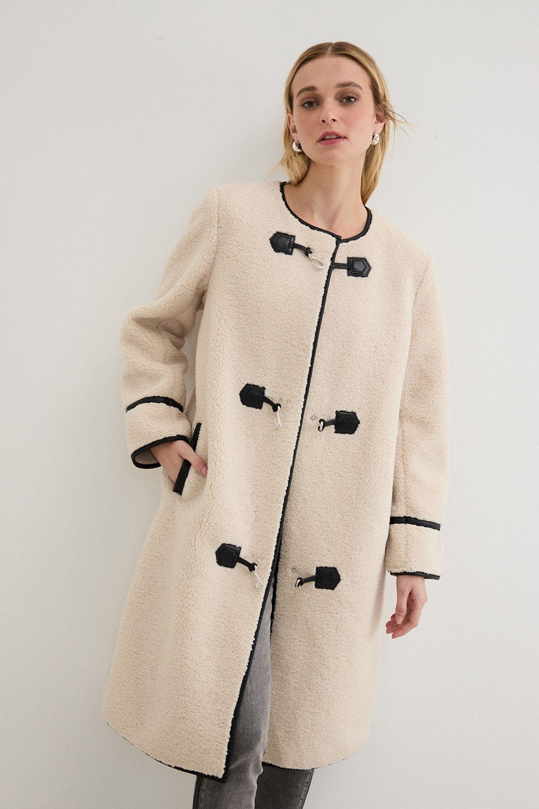 Abrigo Liso Beige 17207125004106-0