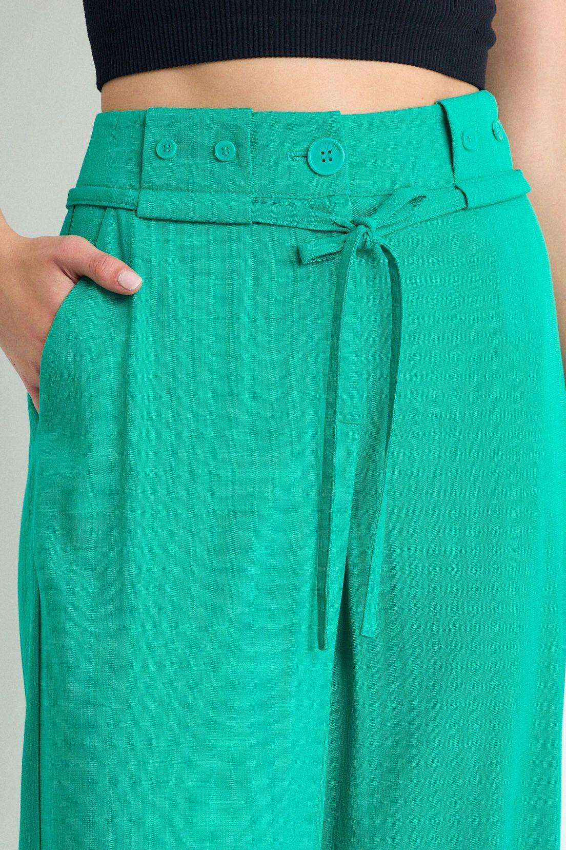 Pantalon Liso Verde Oliva iO 11020225023107-2