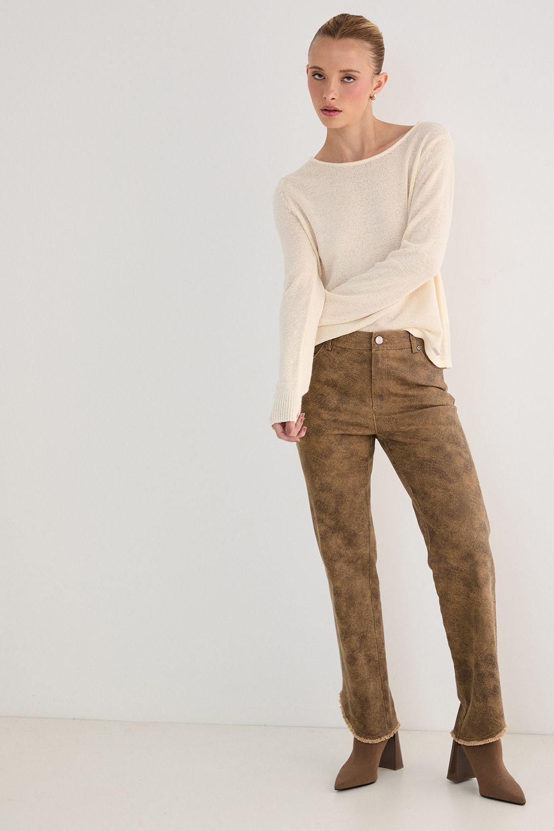 Sweater Liso Beige 18107125002106-3