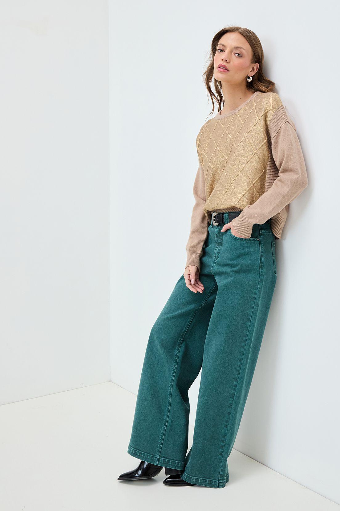 Sweater Liso Beige 18120125012106-1