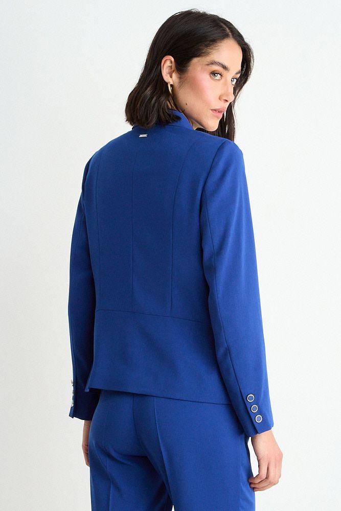 Blazer Manga Larga Azul Ash 16007126090104-2