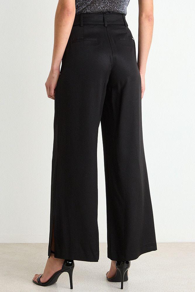 Pantalon Liso Palazzo Negro Ash 11007126052102-3