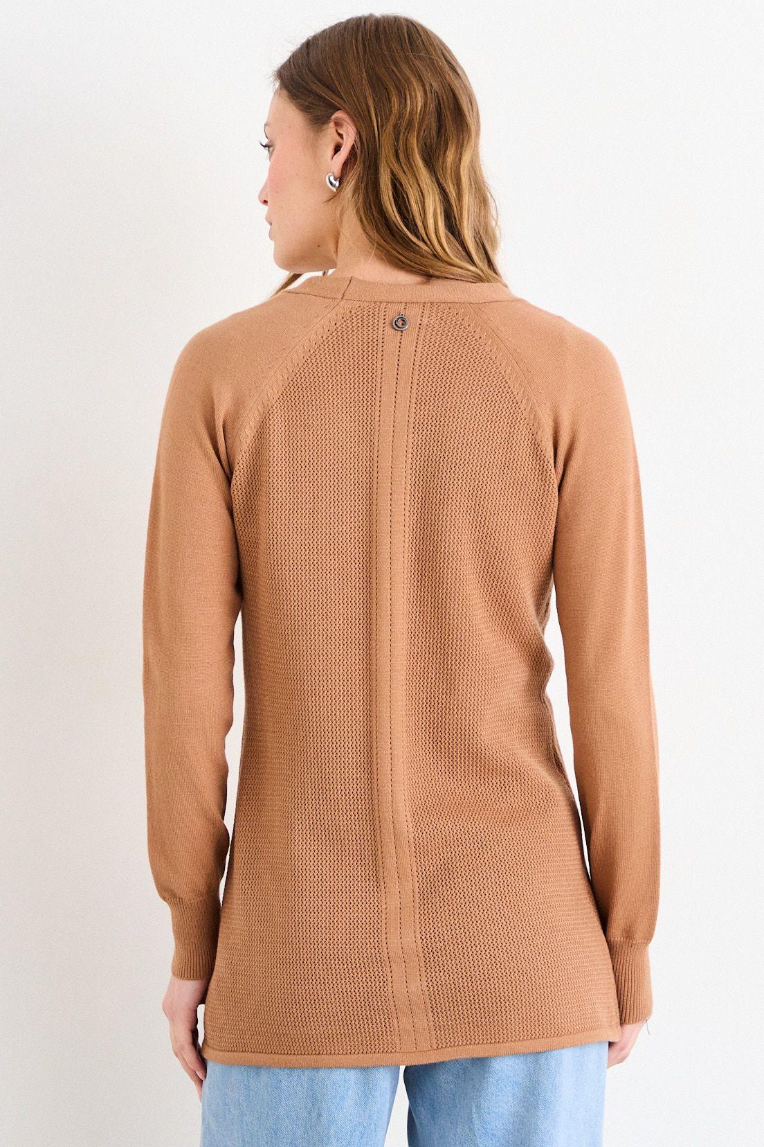 Chaleco Liso Beige iO 18020226010106-2