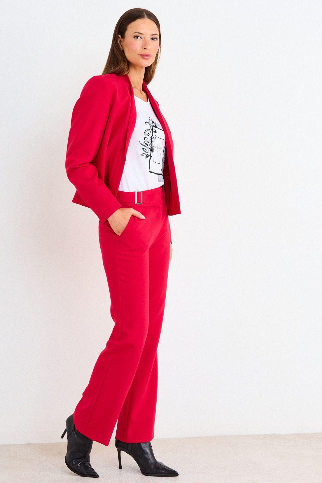 Pantalon Liso Rojo Ash 11007126062112-4