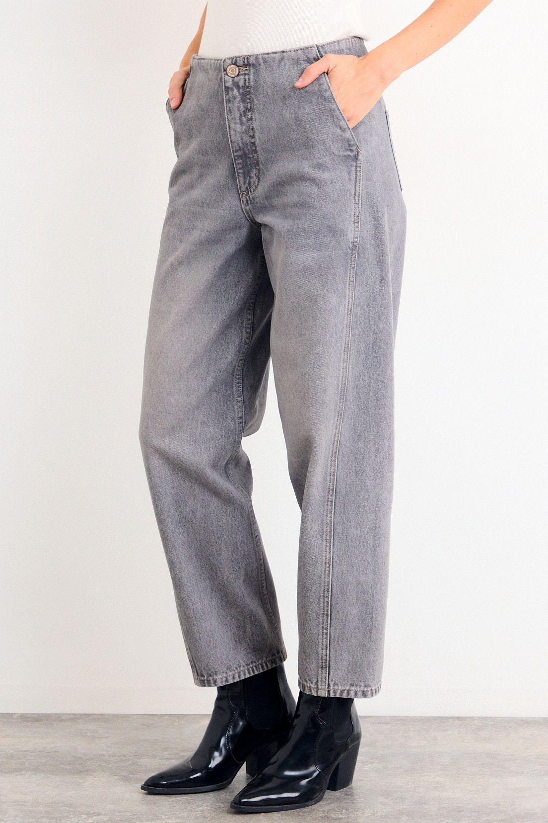 Jeans Liso Gris iO 11320126019113-2