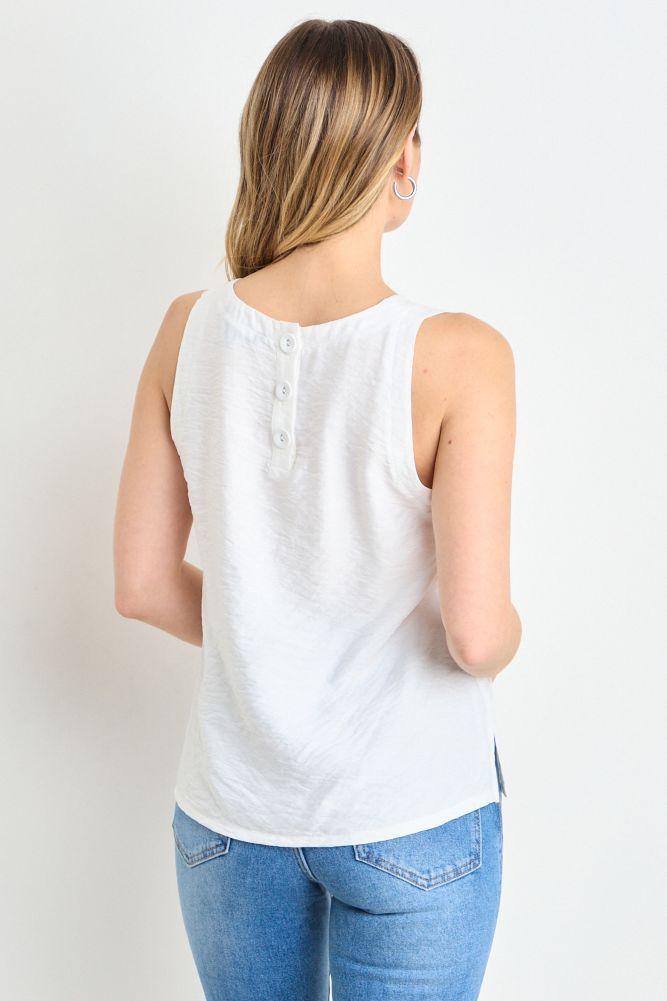 Blusa Lisa Sin Mangas Crudo Ash 14007225064105-2