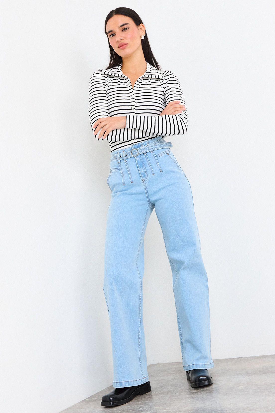 Jeans Liso Celeste iO 11320226002110-0
