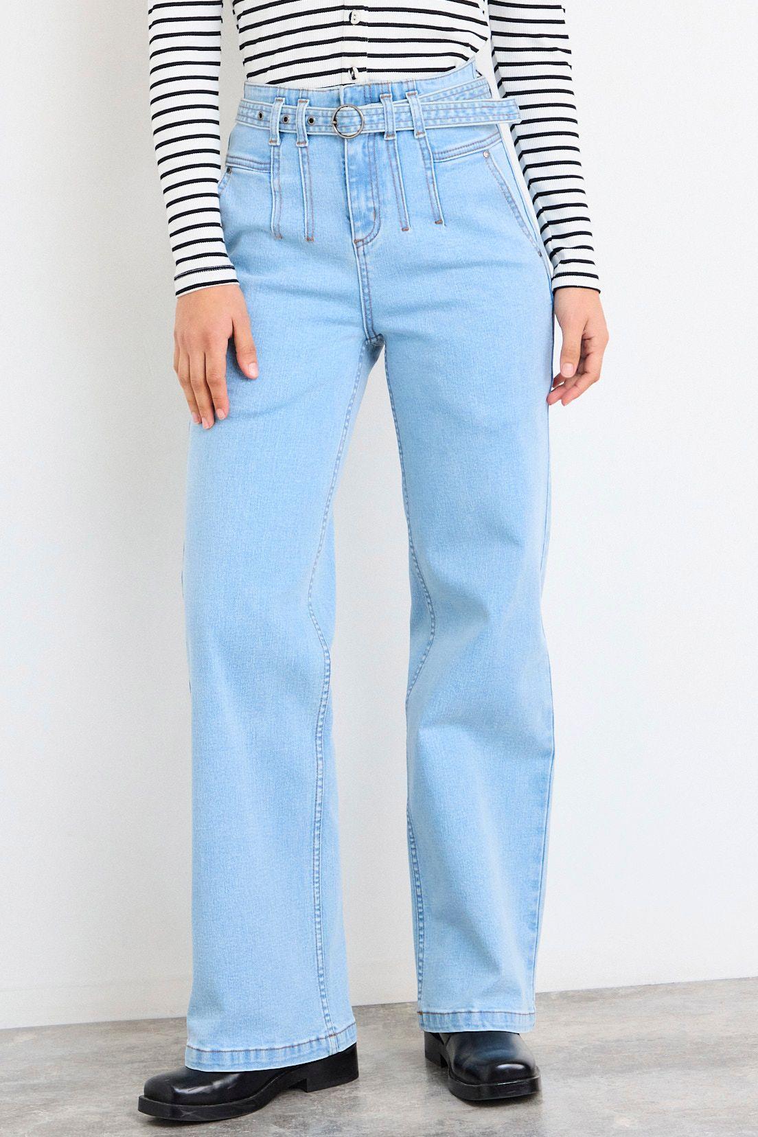 Jeans Liso Celeste iO 11320226002110-1