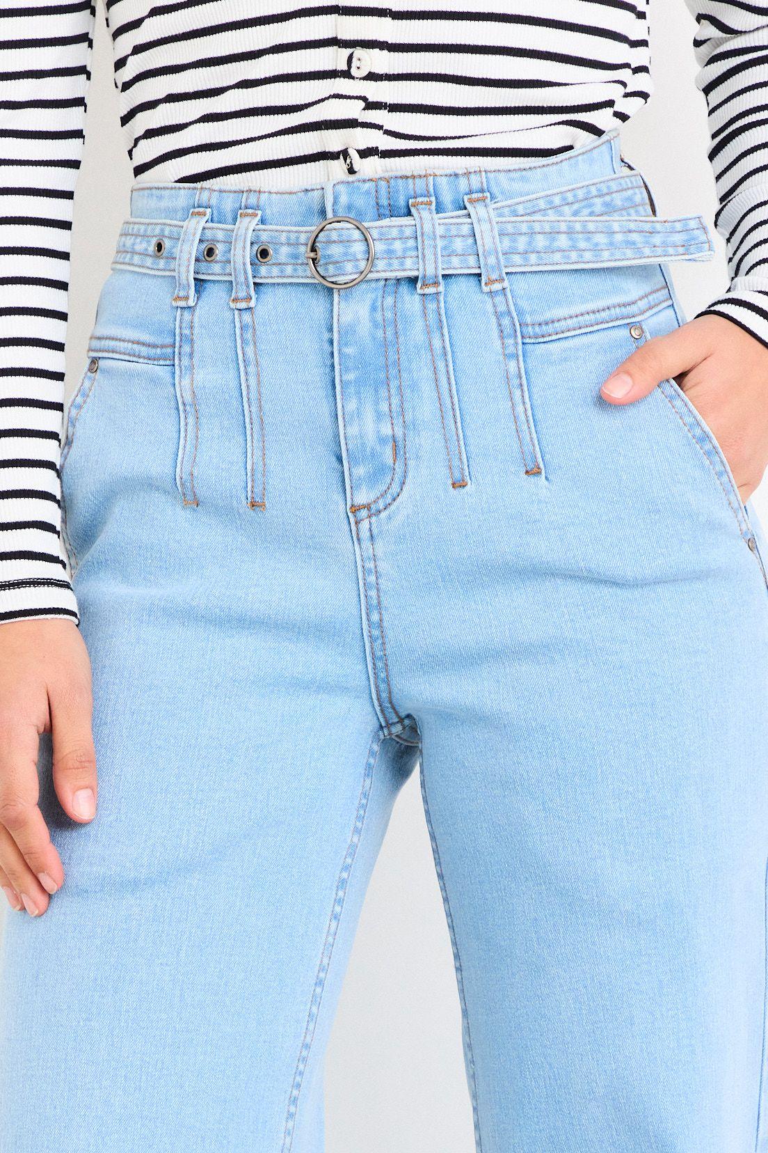 Jeans Liso Celeste iO 11320226002110-2