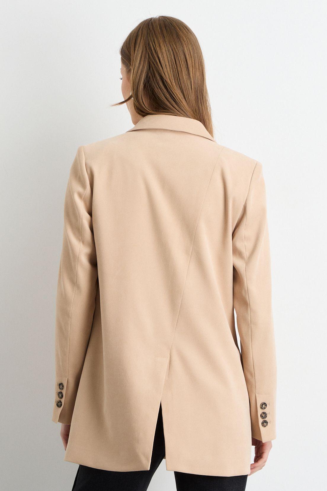 Blazer Liso Beige 16020125064106-3