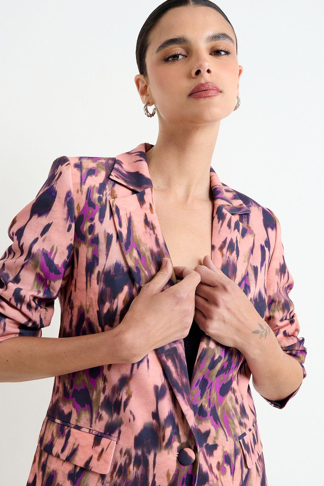 Blazer Fantasia Rosa Ash 16107225054123-1