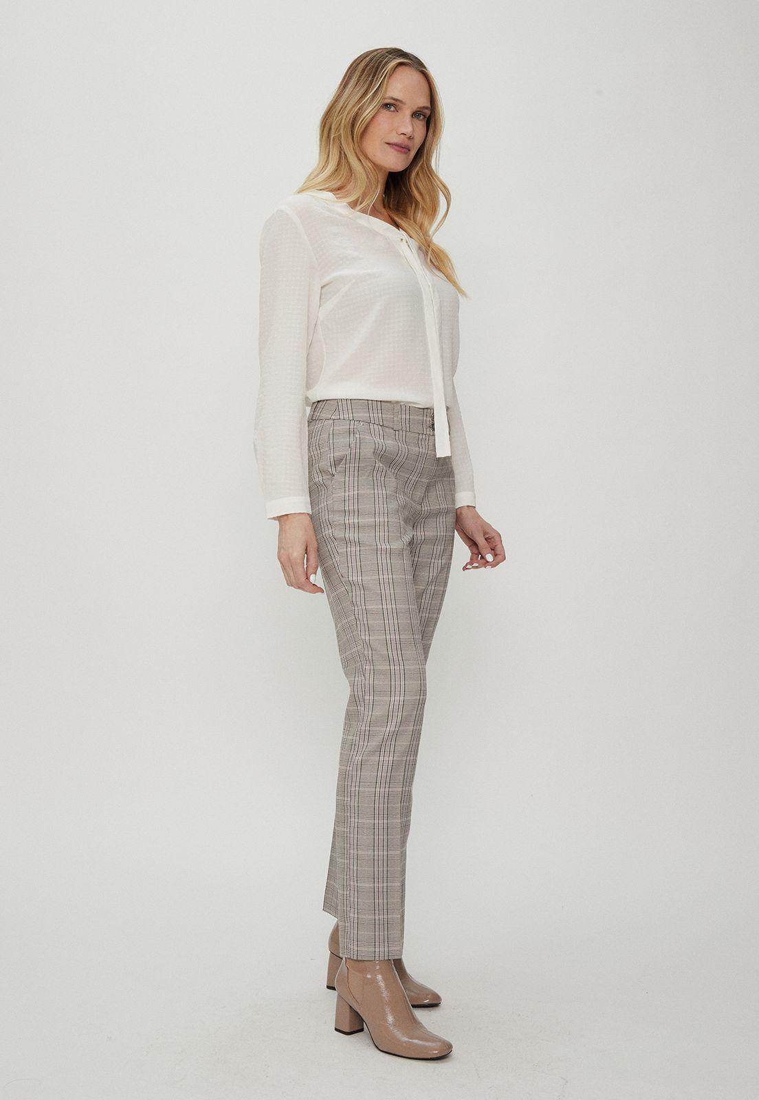 Pantalon Estampado Recto Negro Ma Griffe 11102124052102-3