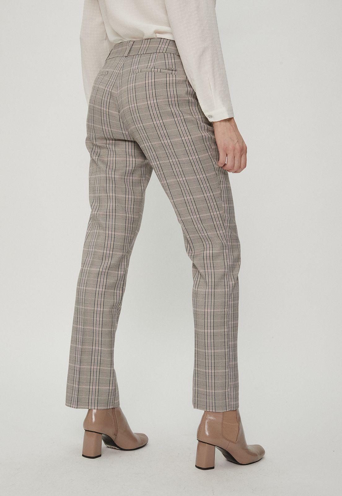 Pantalon Estampado Recto Negro Ma Griffe 11102124052102-4