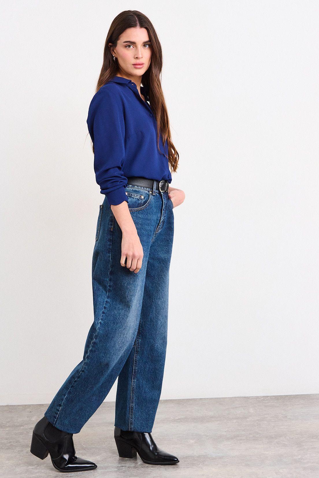 Blusa Lisa Azul iO 14020226100104-4