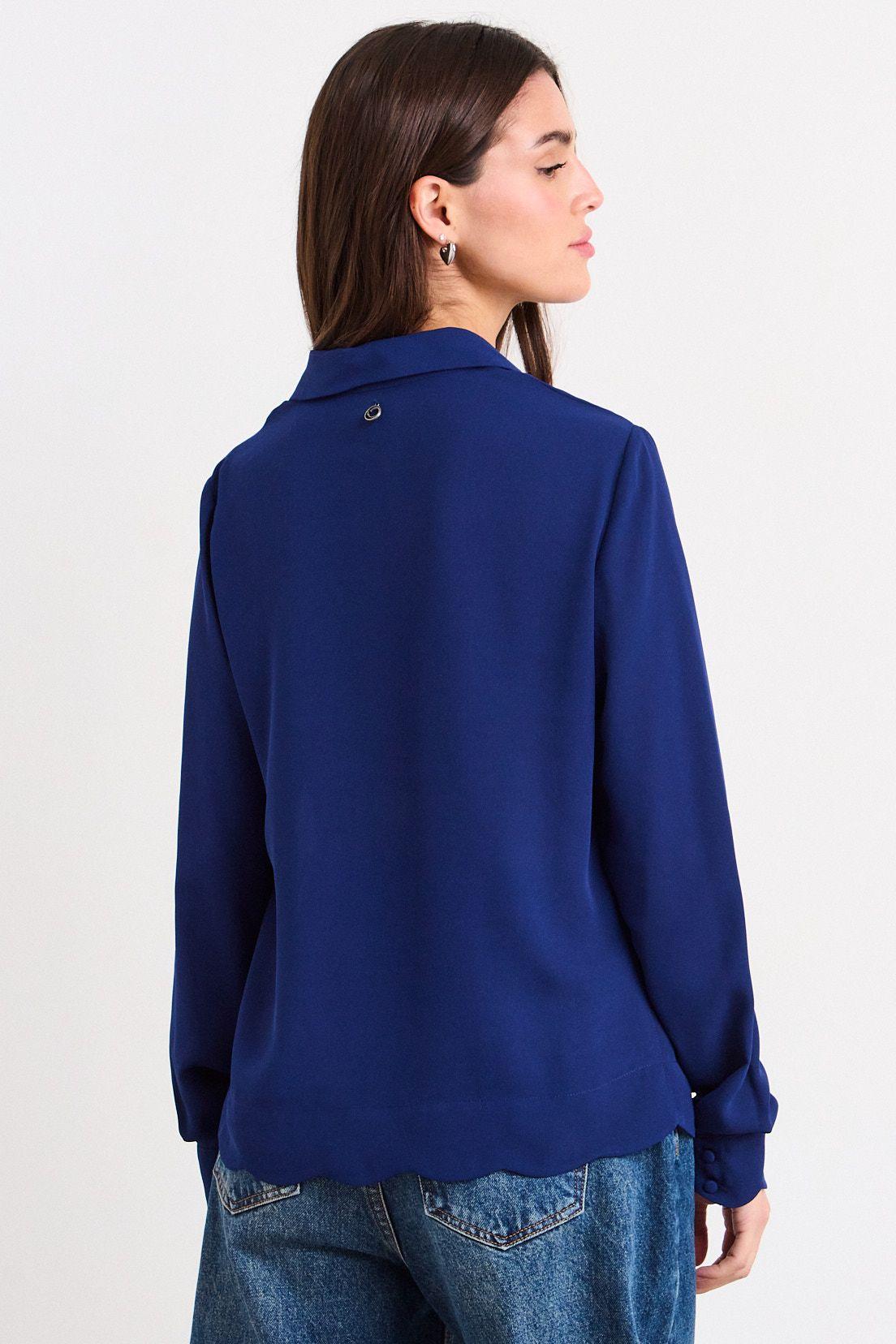 Blusa Lisa Azul iO 14020226100104-2