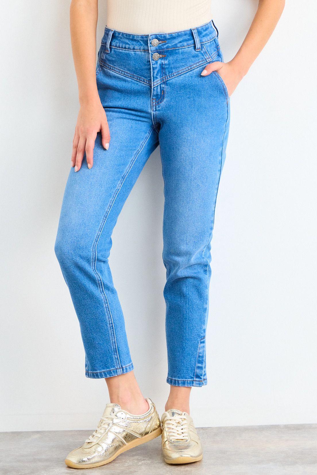 Jeans Liso Celeste iO 11320126013110-2