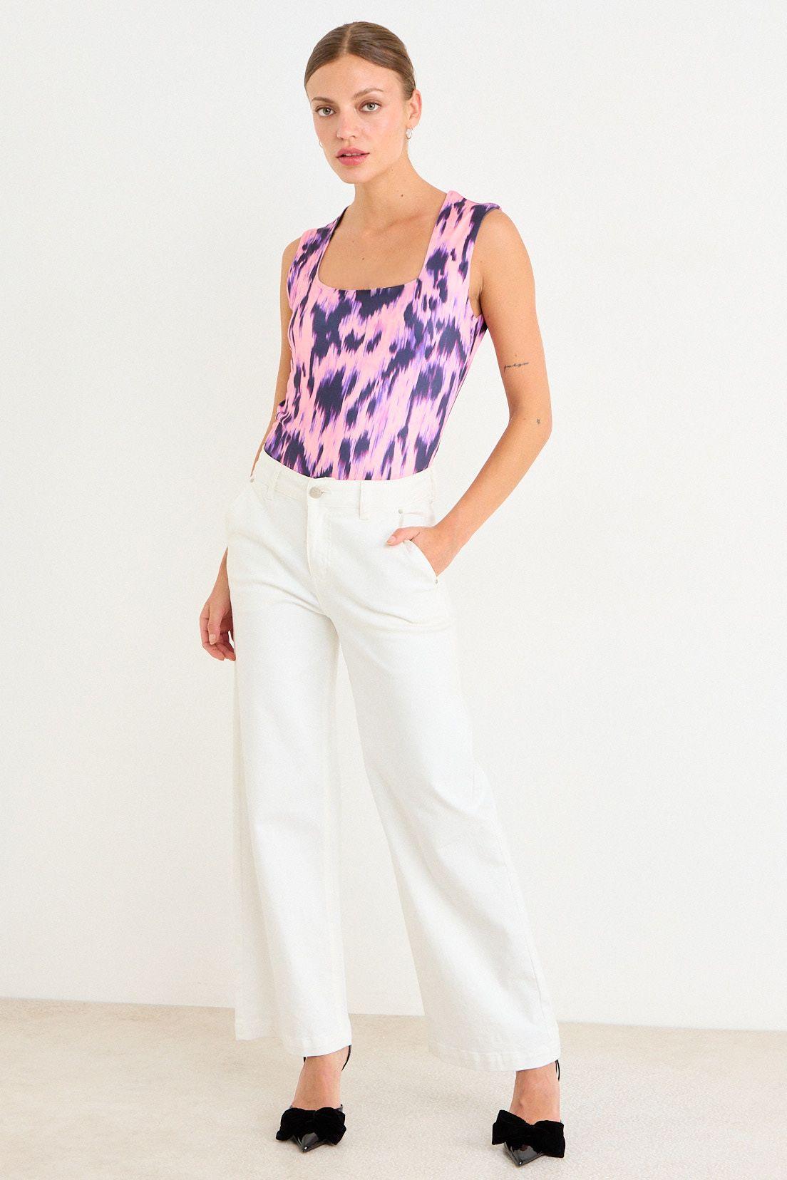 Body Fantasia Escote Cuadrado Rosa Ash 15707225050123-3