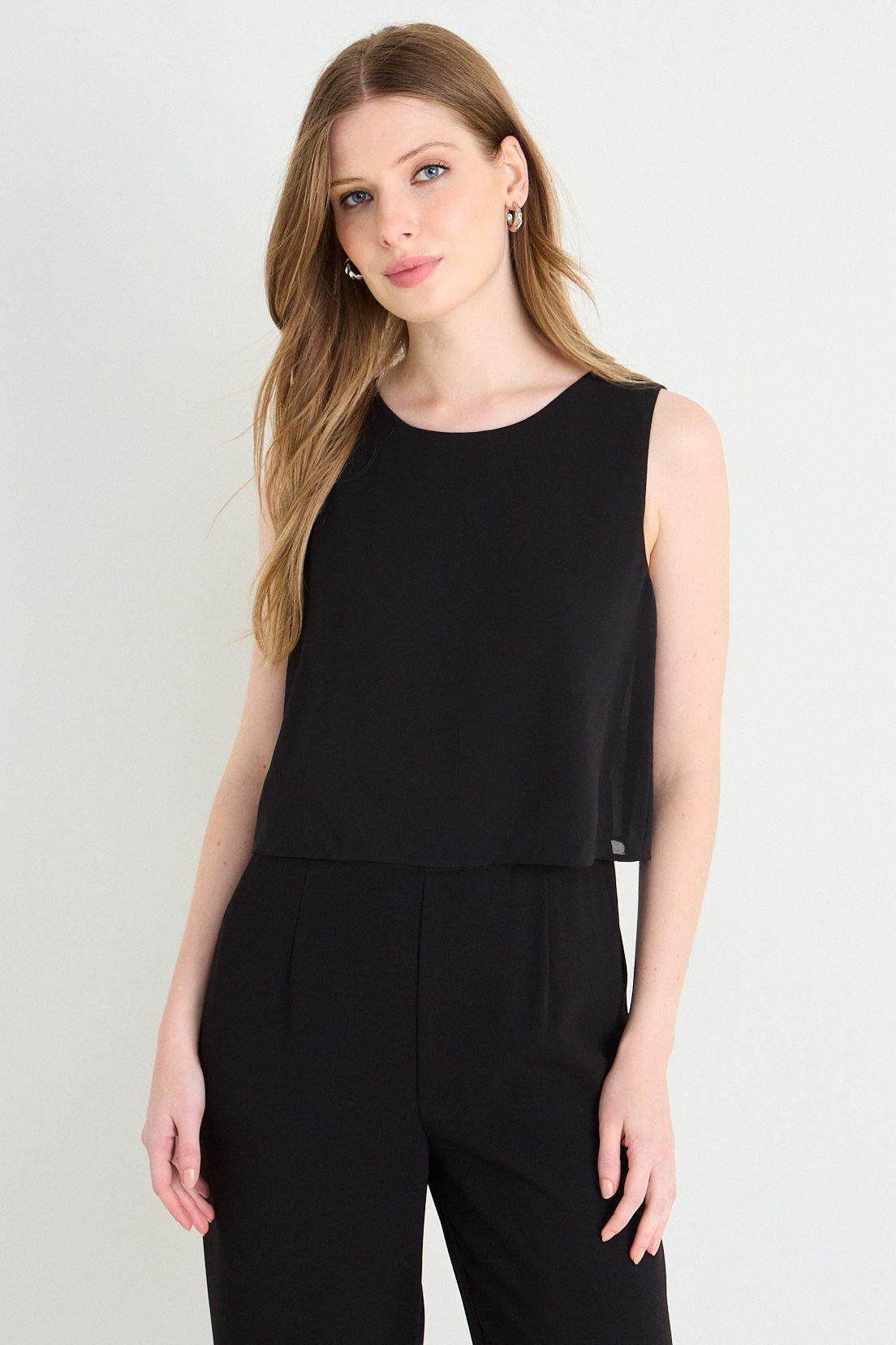 Enterito Largo Sin Mangas Negro Ash 13207126051102-0