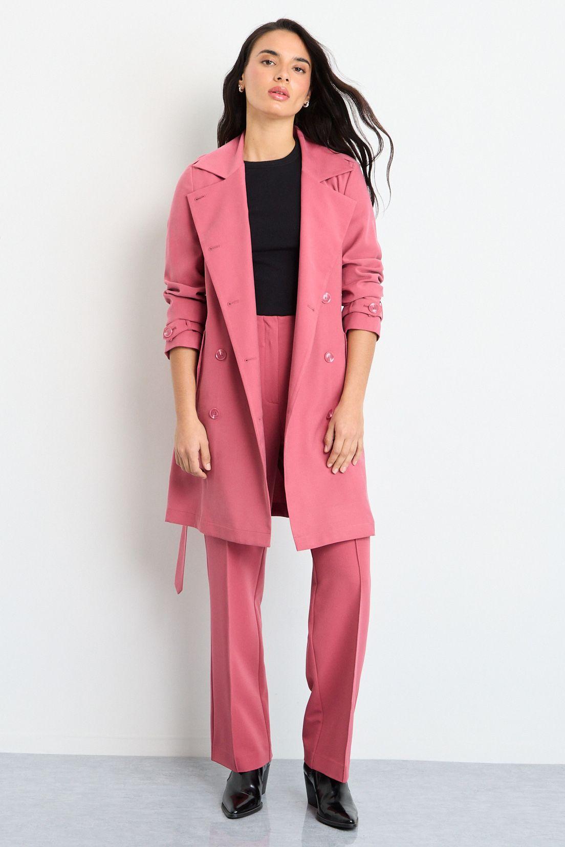Trench Liso Rosado iO 17404225002123-4