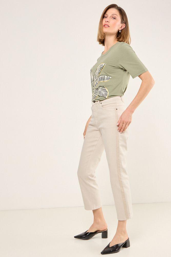 Polera Estampado Focalizado Avellana Ma Griffe 14602225002126-4