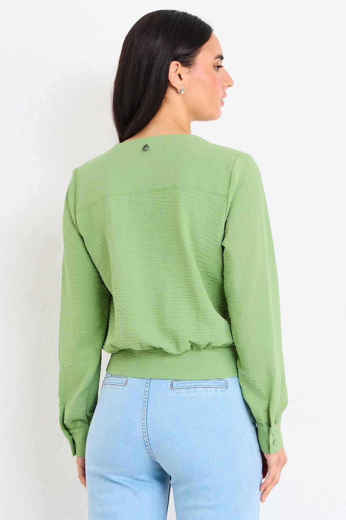 Blusa Lisa Verde iO 14020226002137-2
