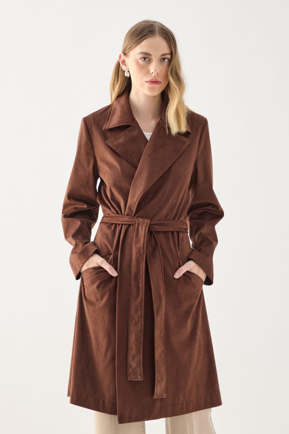 Trench Liso Cafe 17407125002109-0