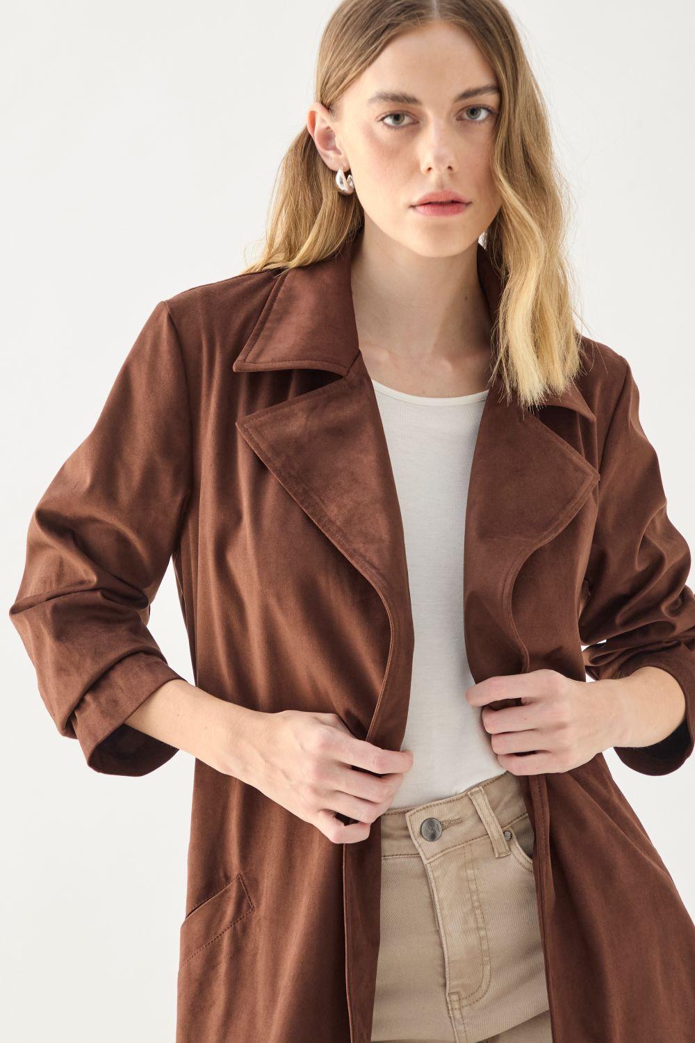 Trench Liso Cafe 17407125002109-1