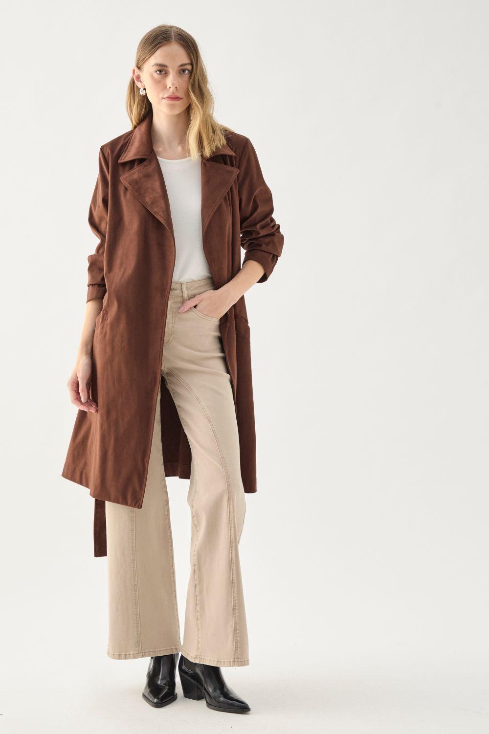 Trench Liso Cafe 17407125002109-2