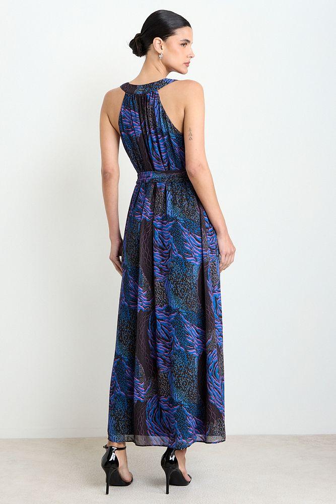 Vestido Largo Fantasia Negro Ash 13507225057102-4