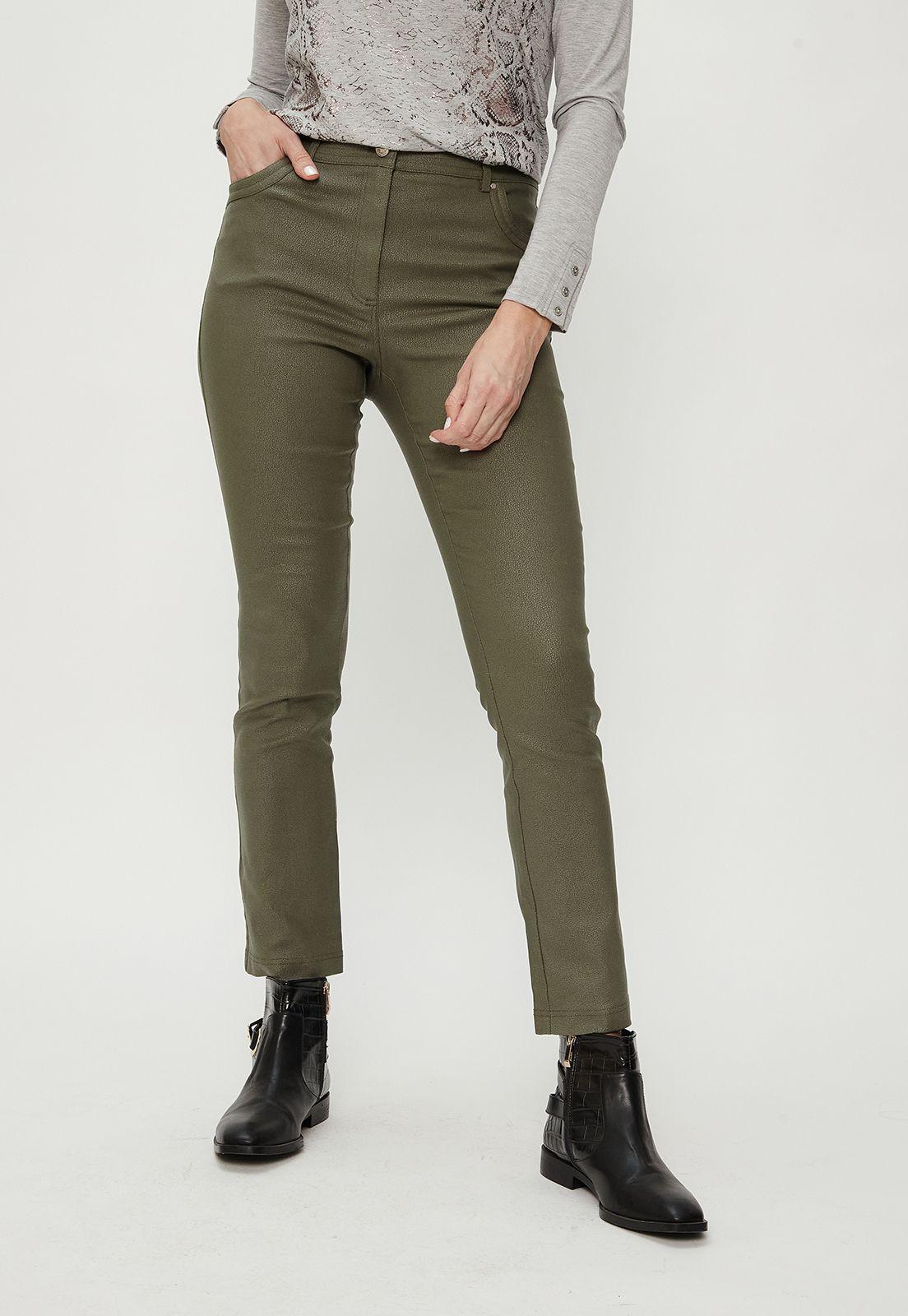 Jeans Pitillo Verde Ma Griffe 11302124005126-0
