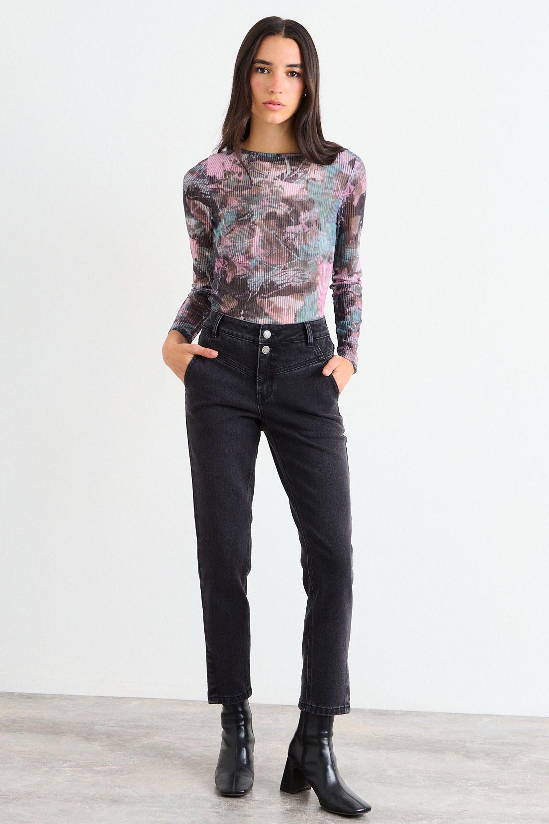 Jeans Liso Negro iO 11320126013102-0