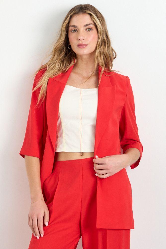 Blazer Liso Rojo iO 16020225023103-0
