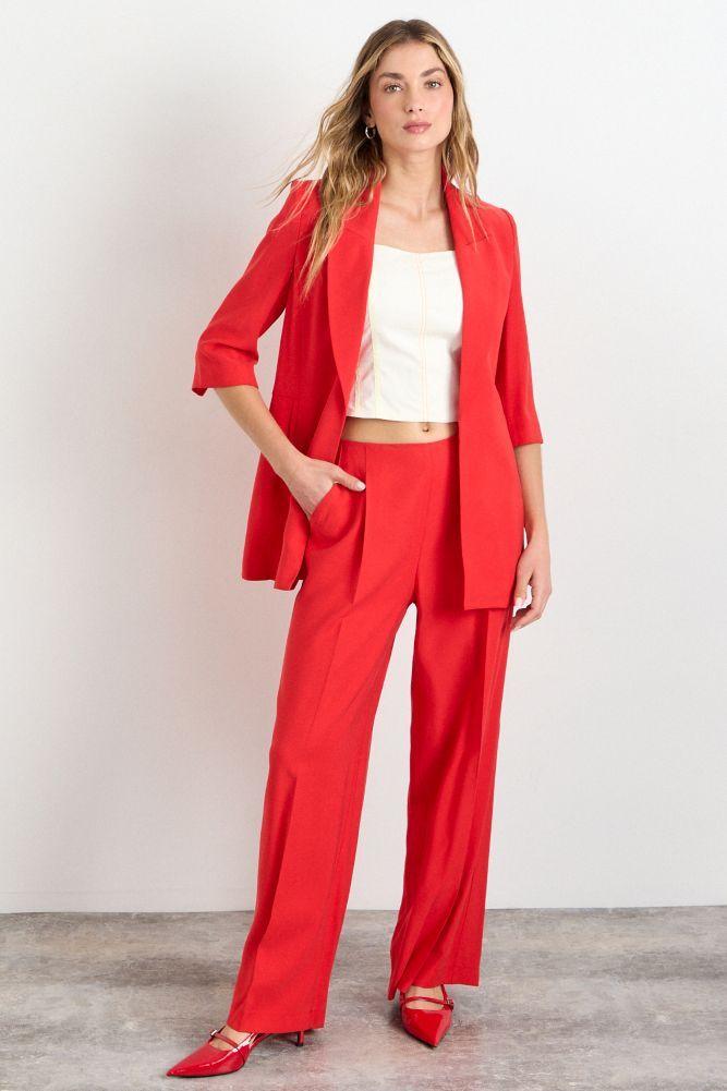 Blazer Liso Rojo iO 16020225023103-3