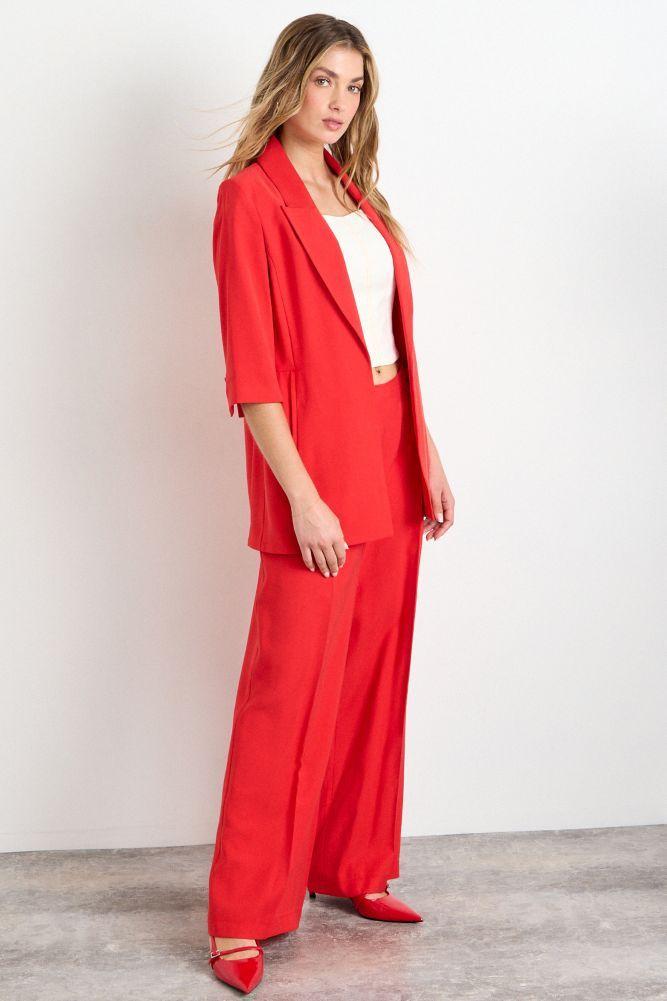 Blazer Liso Rojo iO 16020225023103-4