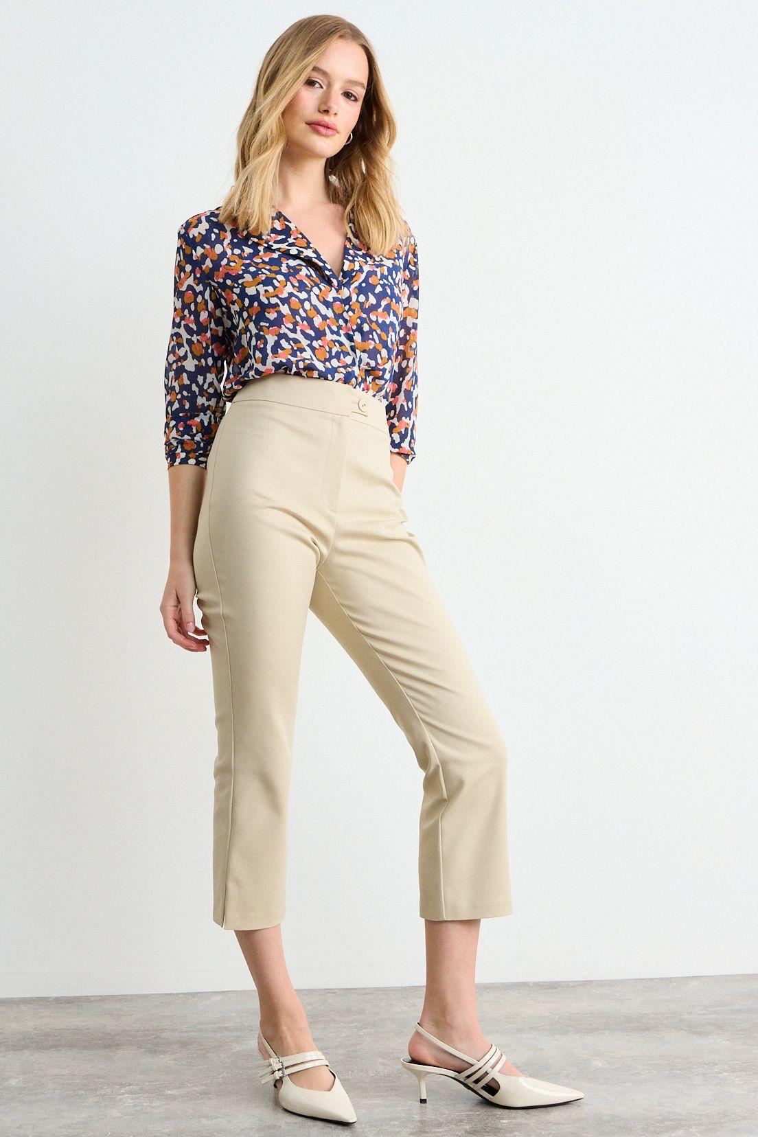Pantalon Liso Beige iO 11020126003106-4