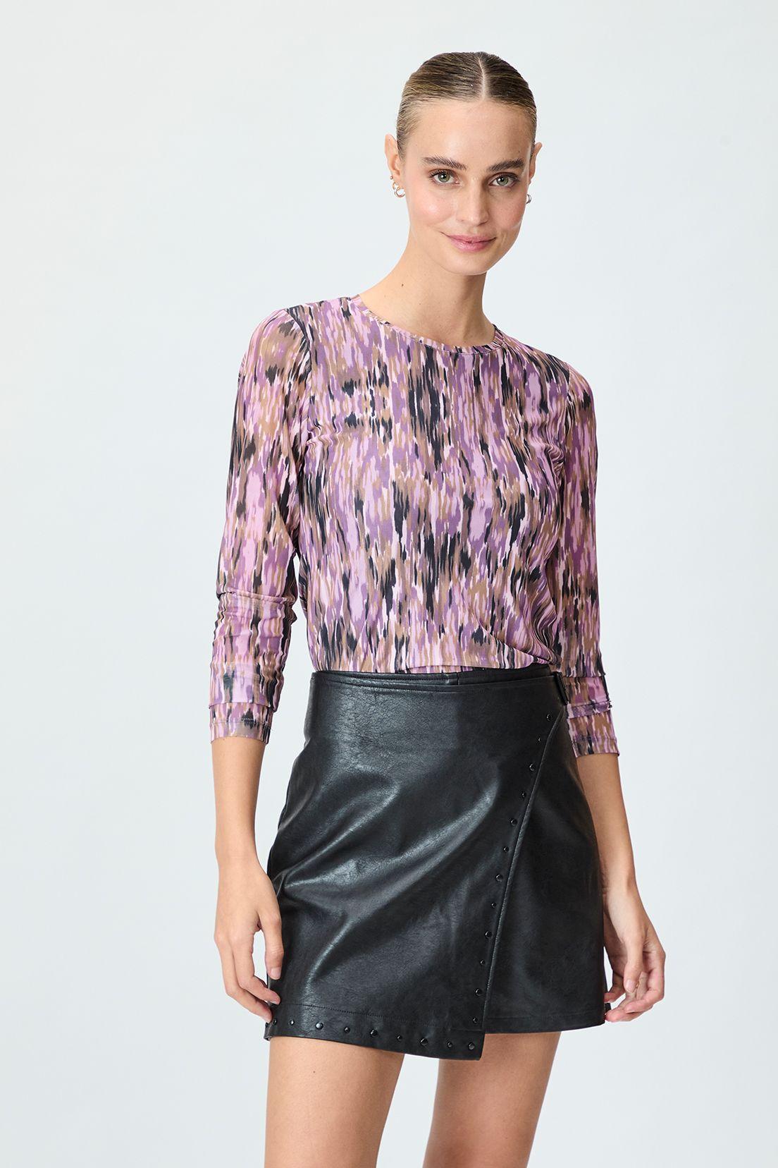 Polera Fantasia Largo Rosado iO 14320125003123-0