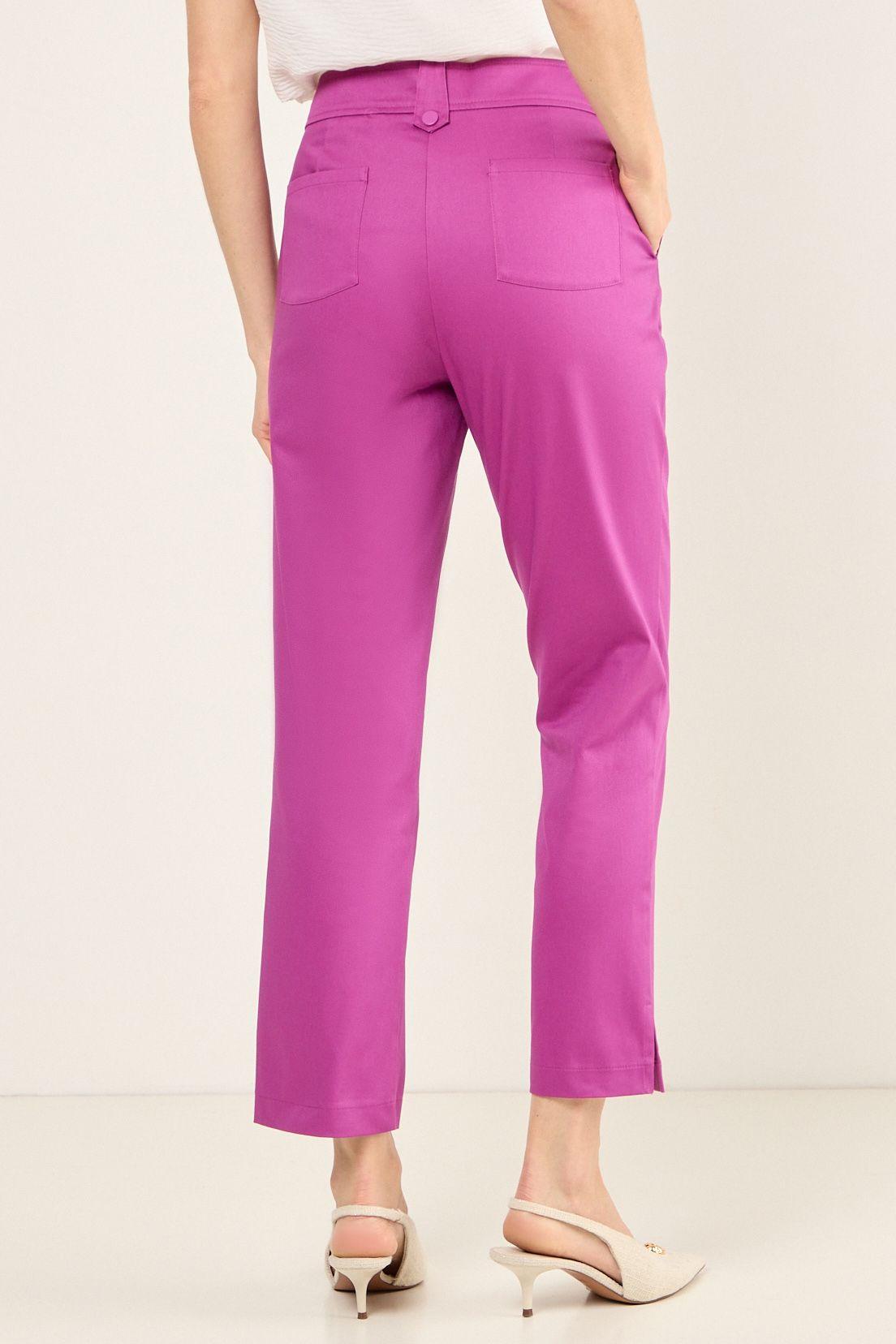 Pantalon Liso Violeta Ma Griffe 11004225031641-3