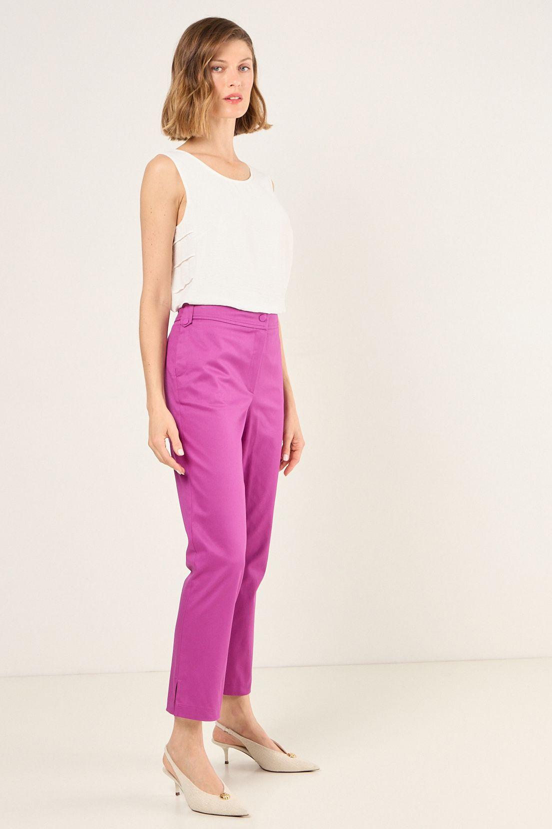Pantalon Liso Violeta Ma Griffe 11004225031641-4